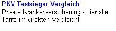 Private Krankenversicherung Testsieger Vergleich